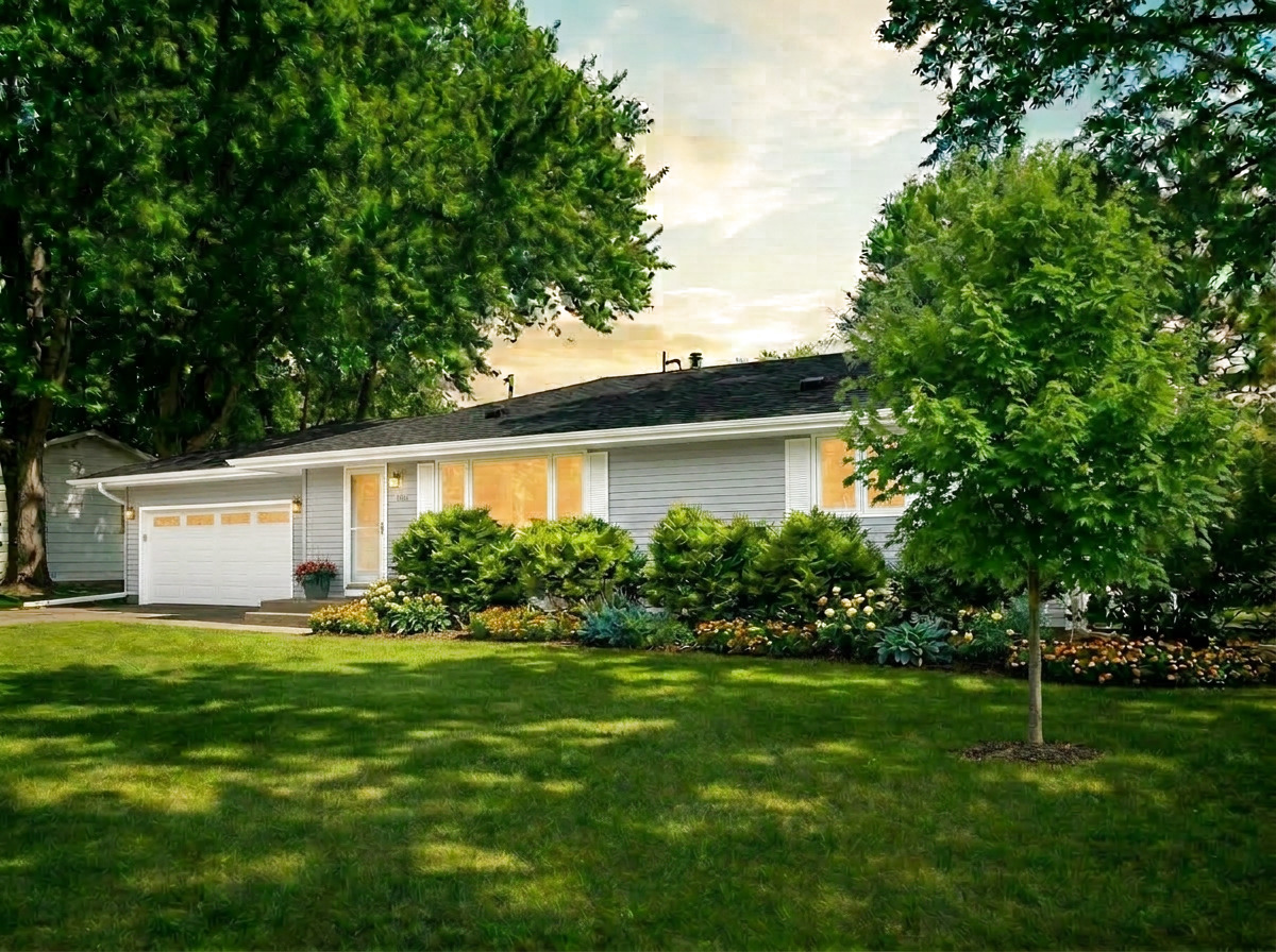 Exterior of the Maple Grove assisted living home